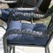 Classic Accessories 19" x 19" x 5" Square Seat Cushions, Navy, 2PK 62-118-015502-2PK - alternate 2